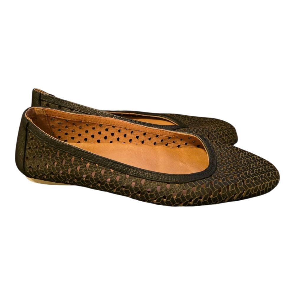 GENTLE SOULS by‎ Kenneth Cole Eugene Travel Ballet Flats - Size 9 1/2